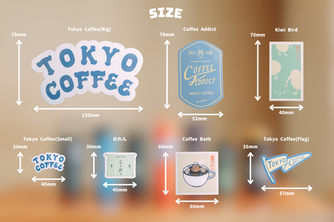 Tokyo Coffee Stickers
