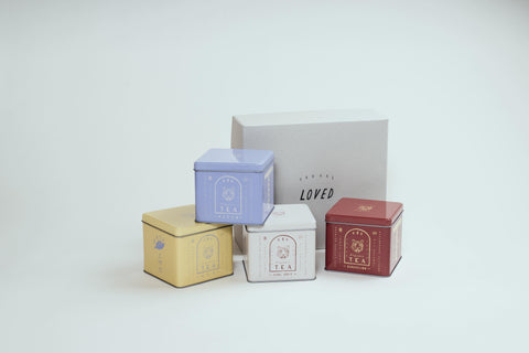 Tea Gift Set by Tokyo Coffee Organic Tea Leaves 230g x4 - オーガニックコーヒーの通販、サブスク - コーヒー豆の卸売り | TOKYO COFFEE Organic Coffee
