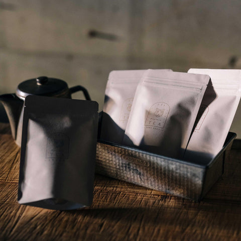 Tea Sampler Set by Tokyo Coffee Organic Tea Leaves 60g x4 - オーガニックコーヒーの通販、サブスク - コーヒー豆の卸売り | TOKYO COFFEE Organic Coffee