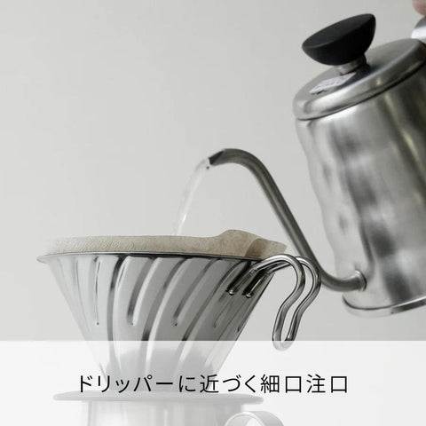 HARIO V60 アウトドア メタルドリップケトル・ヴォーノ - オーガニックコーヒーの通販、サブスク - コーヒー豆の卸売り ｜ TOKYO COFFEE Organic Coffee