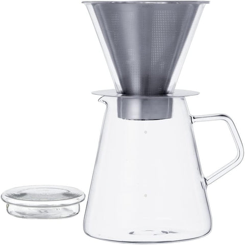 KINTO CARAT コーヒーガラスジャグ 4 cups - オーガニックコーヒーの通販、サブスク - コーヒー豆の卸売り | TOKYO COFFEE Organic Coffee