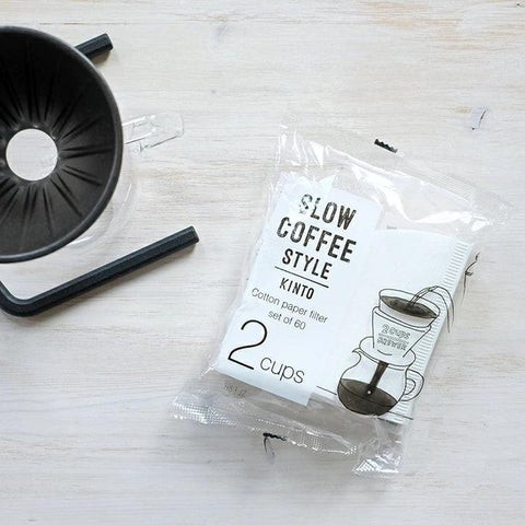 KINTO SCS コットンペーパーフィルター 2 cups - オーガニックコーヒーの通販、サブスク - コーヒー豆の卸売り | TOKYO COFFEE Organic Coffee