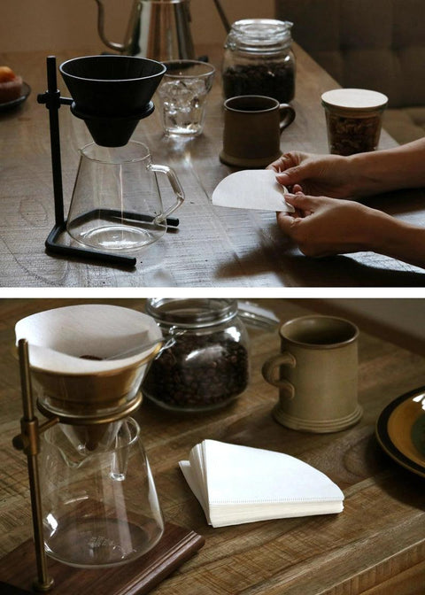 KINTO SCS コットンペーパーフィルター 4 cups - オーガニックコーヒーの通販、サブスク - コーヒー豆の卸売り | TOKYO COFFEE Organic Coffee