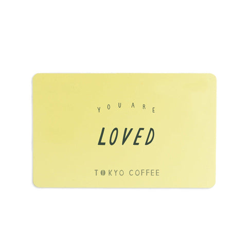 TOKYO COFFEE eGift Card - オーガニックコーヒーの通販、サブスク - コーヒー豆の卸売り | TOKYO COFFEE Organic Coffee