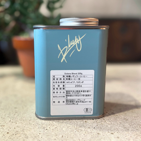 Solana Coffee ディランライリーXTOKYO COFFEE コラボコーヒー　Organic Coffee by Dylan Riley X TOKYO COFFEE　