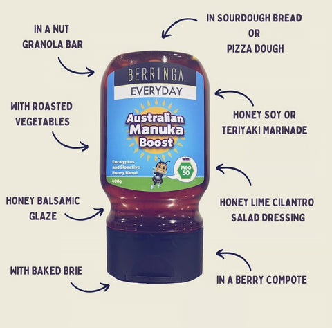 BERRINGA Manuka Boost with MGO 50+/200+