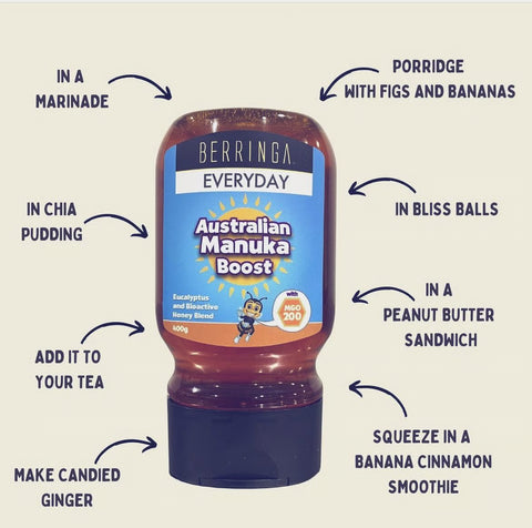 BERRINGA Manuka Boost with MGO 50+/200+