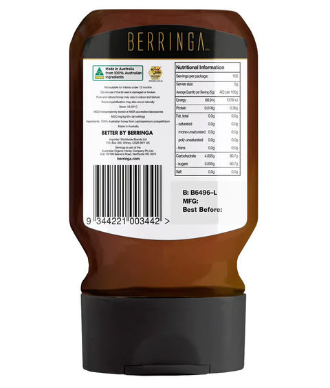 BERRINGA MANUKA HONEY MGO 60+
