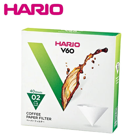 HARIO V60用 ペーパーフィルター02W 40枚