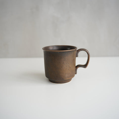 Ancient Pottery Mug (Brass) - オーガニックコーヒーの通販、サブスク - コーヒー豆の卸売り ｜ TOKYO COFFEE Organic Coffee