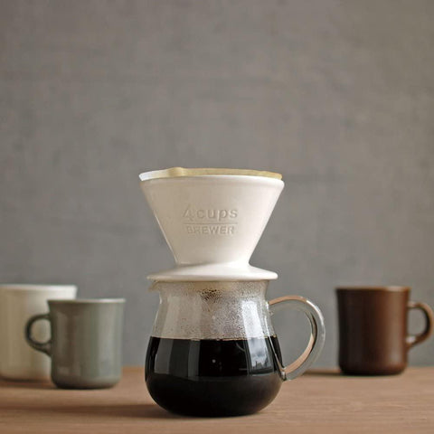 KINTO SCS コーヒーサーバー 4 cups - オーガニックコーヒーの通販、サブスク - コーヒー豆の卸売り ｜ TOKYO COFFEE Organic Coffee