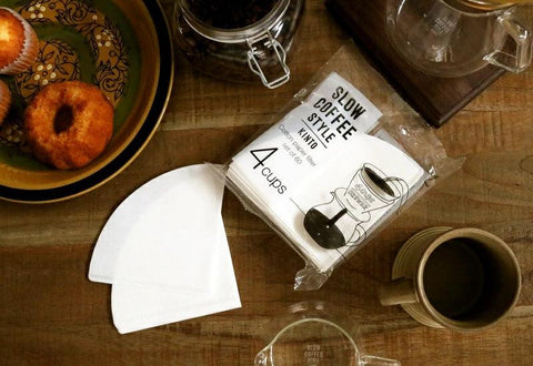 KINTO SCS コットンペーパーフィルター 4 cups - オーガニックコーヒーの通販、サブスク - コーヒー豆の卸売り ｜ TOKYO COFFEE Organic Coffee