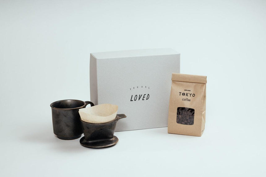 Tokyo Coffee Blend x Ancient Pottery Set - オーガニックコーヒーの通販、サブスク - コーヒー豆の卸売り ｜ TOKYO COFFEE Organic Coffee