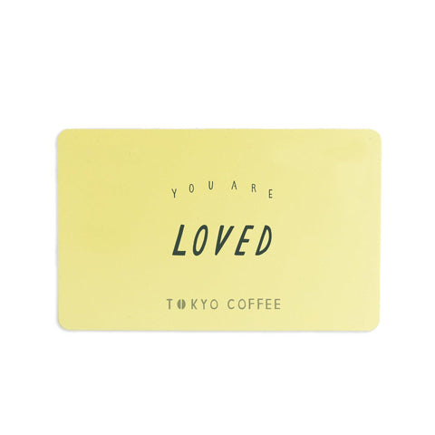 TOKYO COFFEE eGift Card - オーガニックコーヒーの通販、サブスク - コーヒー豆の卸売り ｜ TOKYO COFFEE Organic Coffee