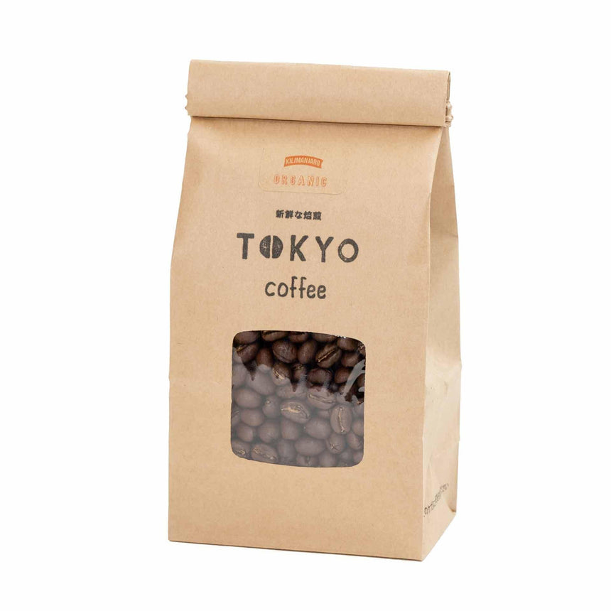 キリマンジャロ オーガニック コーヒー豆 袋 Tokyo Coffee