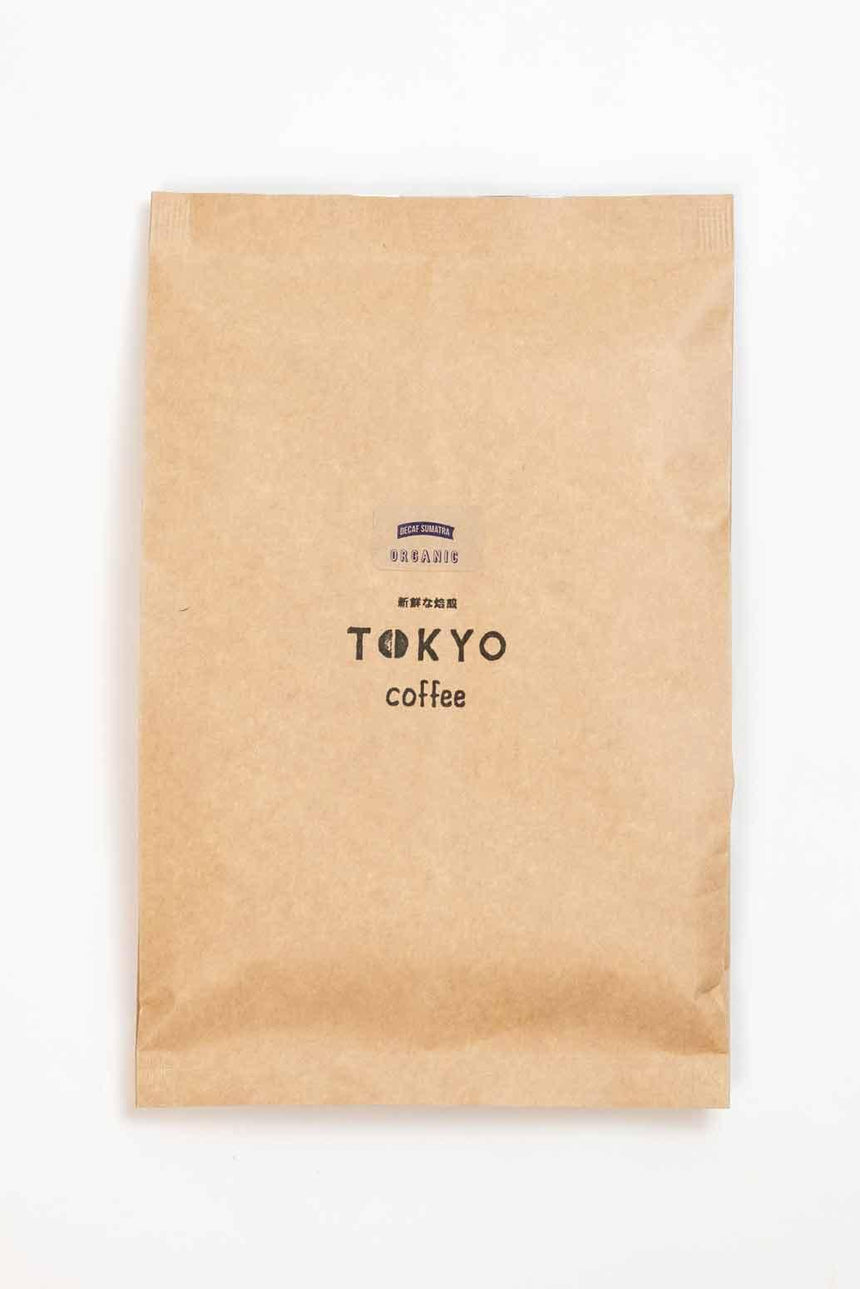 Organic, Single Origin, オーガニック, ストレート, フルシティロースト TOKYO COFFEE ｜ Organic Decaf Mocha オーガニック コーヒー豆 デカフェ 通販 サブスク 定期購入